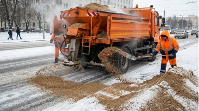 Пескосоль для зимней обработки дорог состав нормы расхода хранение и применение